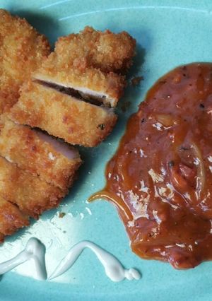 Foto resep Chicken Katsu Bolognese