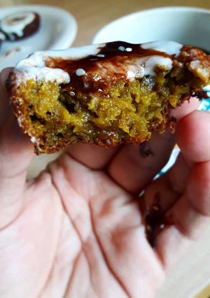 Una foto de Muffins de remolacha y zanahoria 🥕🍅