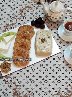 عکسی از دستور حلوا شکری هدیه بانو