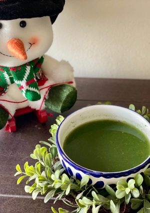 Una foto de Sopita de espinacas y calabaza (Gluten Free & Dairy Free)