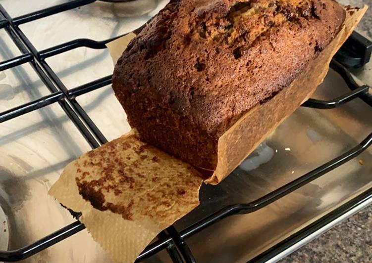 Easiest Way to Make Homemade Chocolate chip banana bread