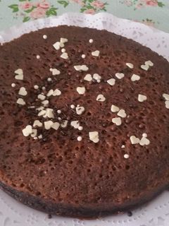Una foto de Bizcocho de chocolate