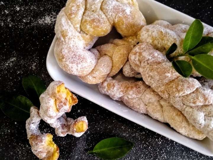 Resep Donat Kepang Labu, Enak Banget