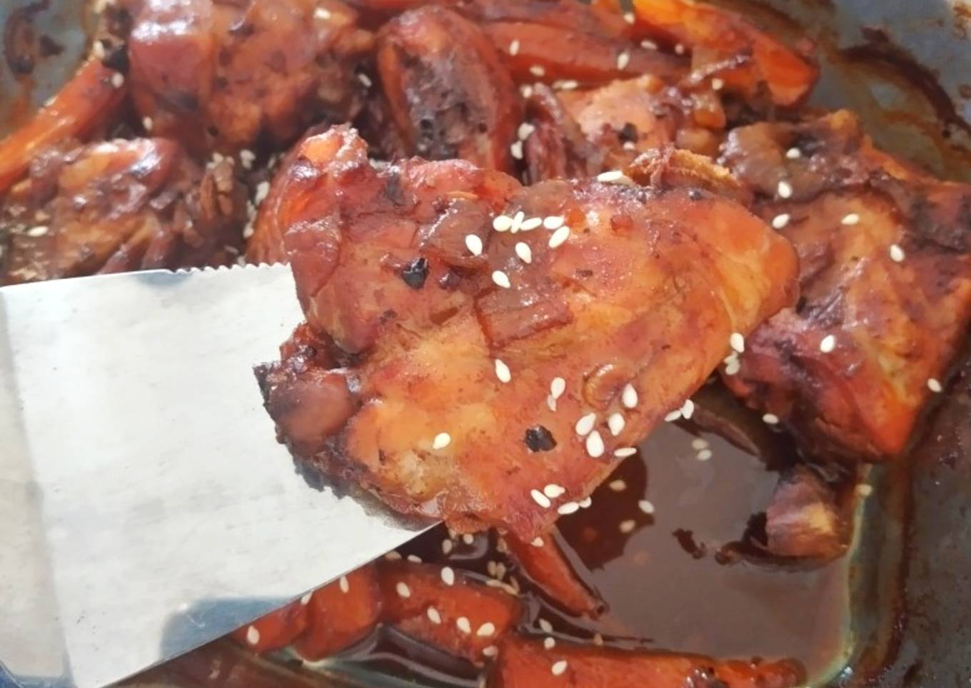 Baked honey soy chicken