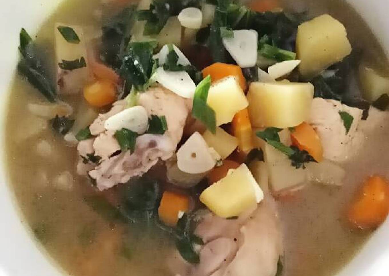 Resep Sup ayam sayur, Lezat Sekali