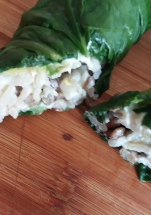 Una foto de Roll veggie. Fácil, fresco y saludable