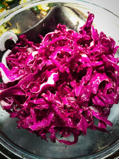 A picture of Mexican Cabbage "Slaw".
