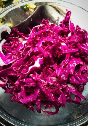 A picture of Mexican Cabbage "Slaw".