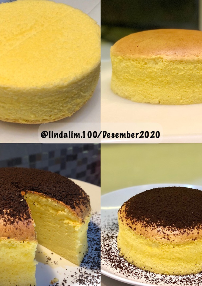 Foto resep Cotton Cake super lembut dan wangiii cuman 5 bahan