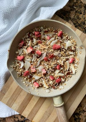 Una foto de Granola express a la Puli sin horno