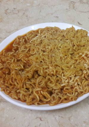 صورة لوصفة اندومي😍😍