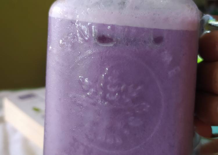 Bumbu memasak Es sutengu (susu ketela ungu) yang Menggugah Selera