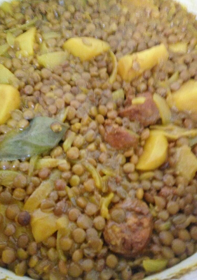 Una foto de Lentejas
