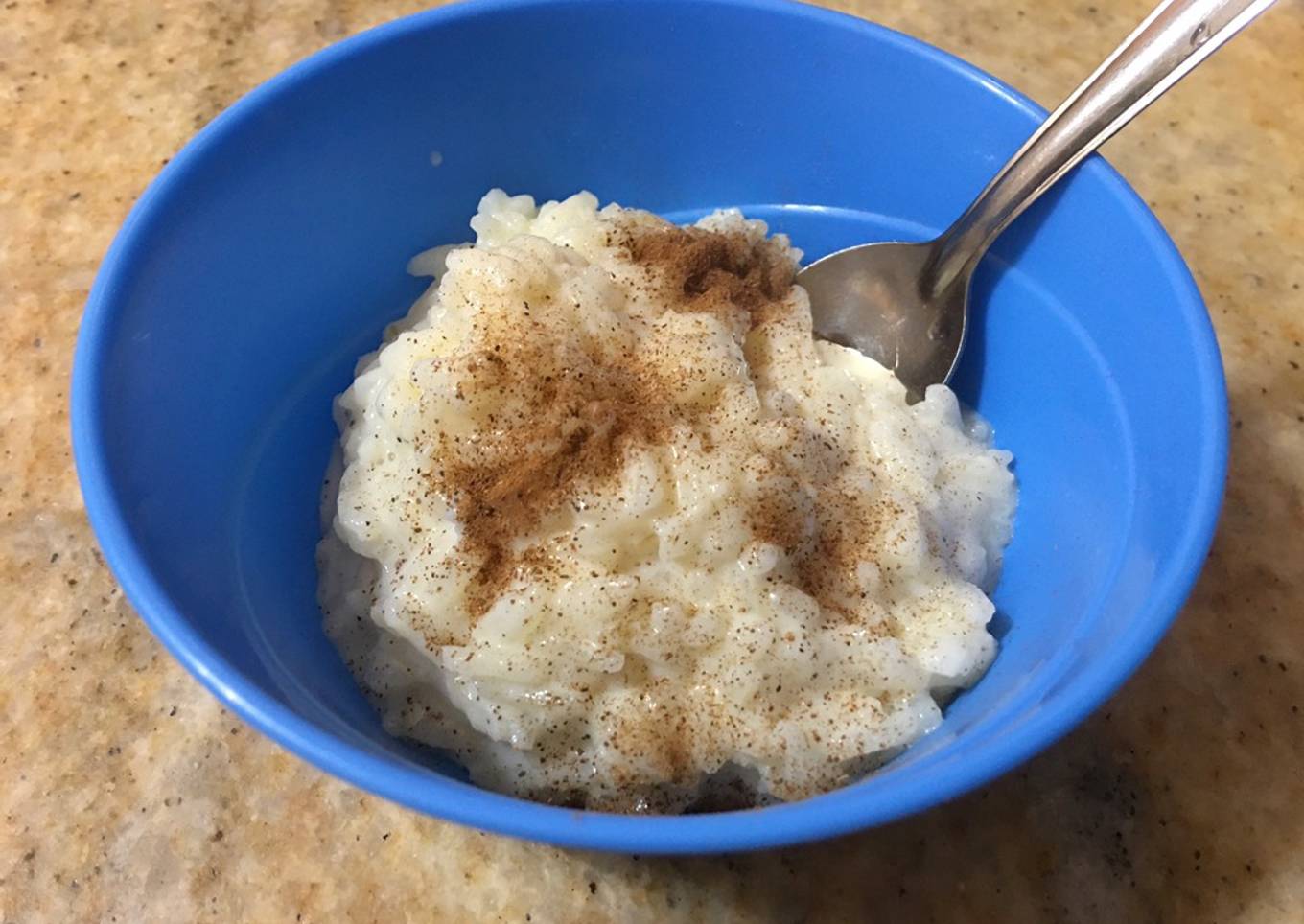 Arroz con leche condensada