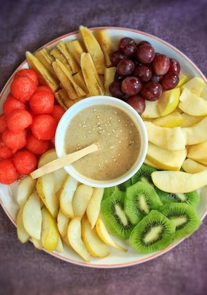 Foto principal de Frutas con Tahini Dulce Casero