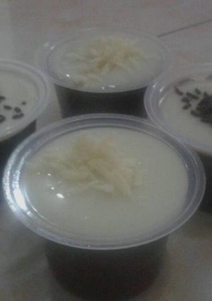 Foto resep Puding coklat vla vanilla