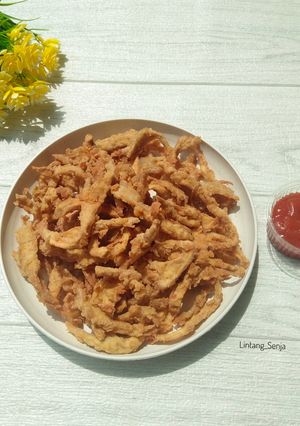 Foto resep Jamur Suwir Goreng Tepung