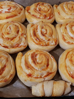 Pizzás csiga recept fotója