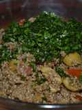 Ensalada de Amaranto y cilantro