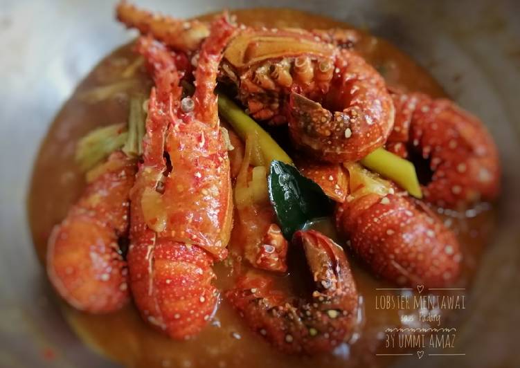 Resep Lobster Mentawai Saos Padang, Lezat Sekali