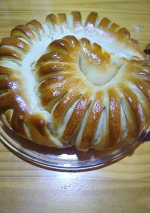 Una foto de Espiral Fibonacci de Pollo (Pan de pollo)