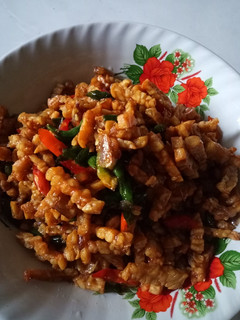 Foto resep Tempe Orek Saus Tiram