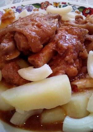 Bográcsos csülök recept fotója