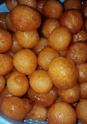 صورة لوصفة لقمه القاضي (عوامه)