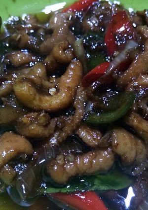 Foto resep Kulit Ayam Pedas Nampol