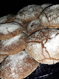 Una foto de Galletitas "cebra" de chocolate