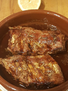 Una foto de Costillas asadas con toque Teriyaki