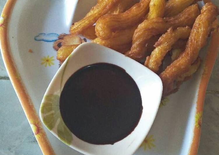 Chuross donat spanyol ala mama azka 😃😊😄