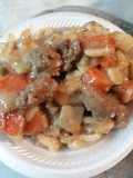 Ho Fun Noodles with Beef and Vegetables