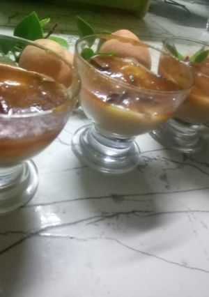 صورة لوصفة تحلية سريعة بأبسط اشياء