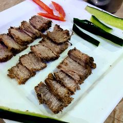 A picture of Easy peasy hunter beef.