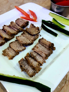 A picture of Easy peasy hunter beef.