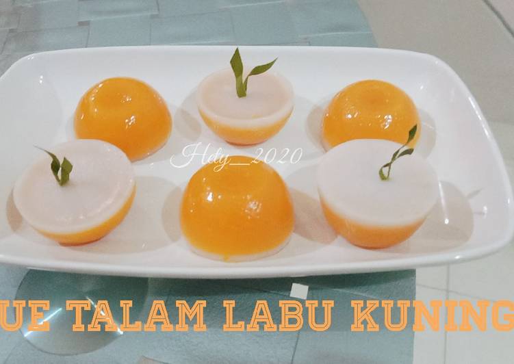 !DICOBA Resep Kue Talam Labu Kuning menu kue-sehari hari
