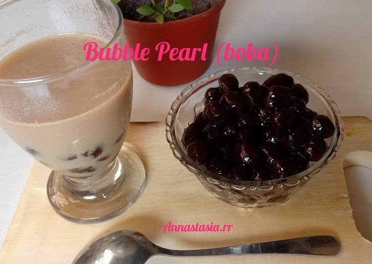 Resep Bubble pearl (boba), Enak Banget