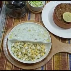 Arabic breakfast||Egg with Zataar mix A picture of Arabic breakfast||Egg with Zataar mix.