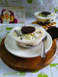 Foto resep Oreo Jelly Salad Cheese