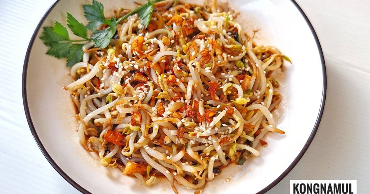 Resep Kongnamul Korean Style Bean Sprouts Oleh Ayu Umha Cookpad