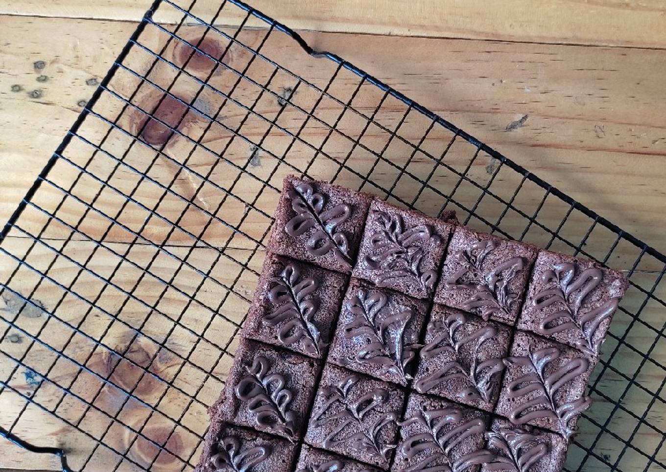 Resep Kladdkaka (Swedish Chocolate Cake) Anti Gagal