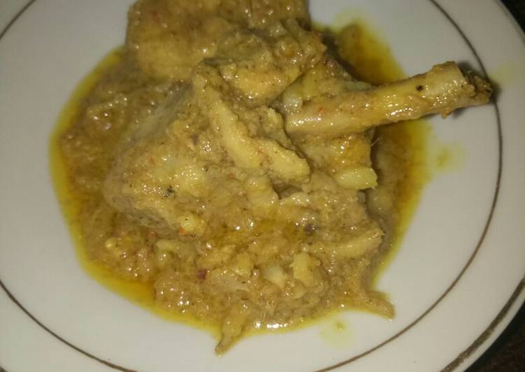 Resep Ayam lengkuas/nasu likku khas bugis bone😋 Anti Gagal