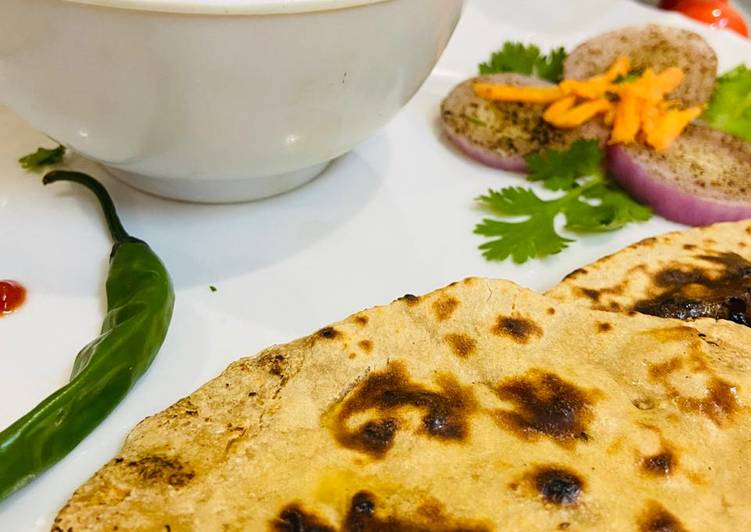 Dal makhni with naan