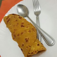 A picture of Pumpkin chapatis...