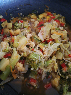 Una foto de Guiso de verduras con quinua