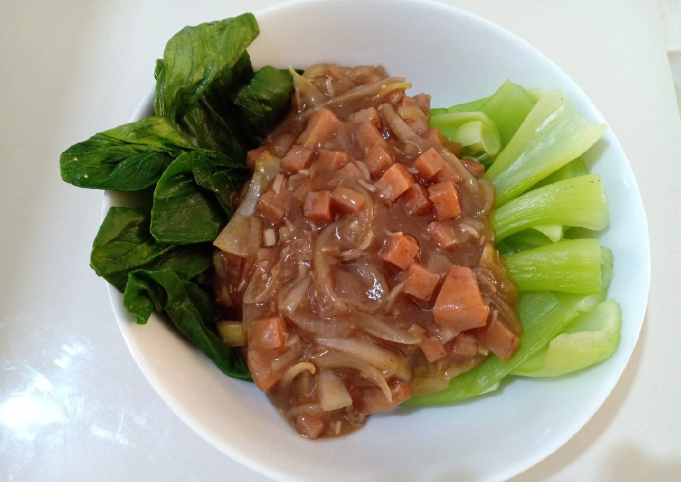 Pakcoy Rebus Siram Maling Teriyaki