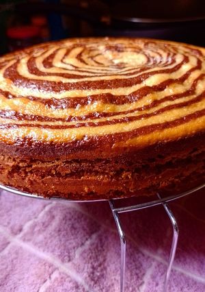 Una foto de Torta en licuadora