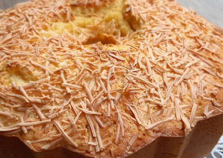 Cara Membuat Cheese and butter cake Anti Gagal