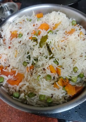 कढ़ी पत्ता वेज चावल रेसिपी मुख्य फोटो